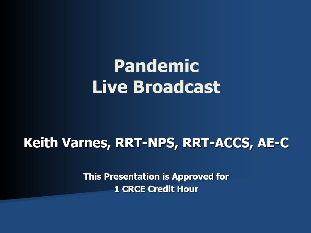 Pandemic Live Broadcast