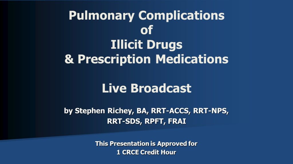 Pulmo Comp of Illicit Drugs RTLB Slide 1