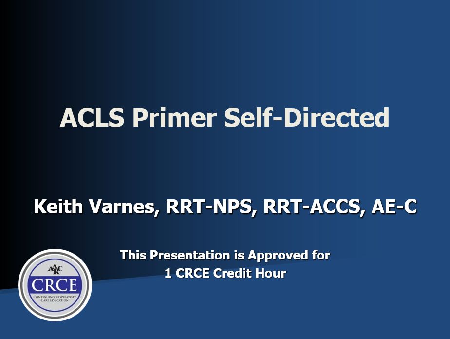 Title Page AARC ACLS SD