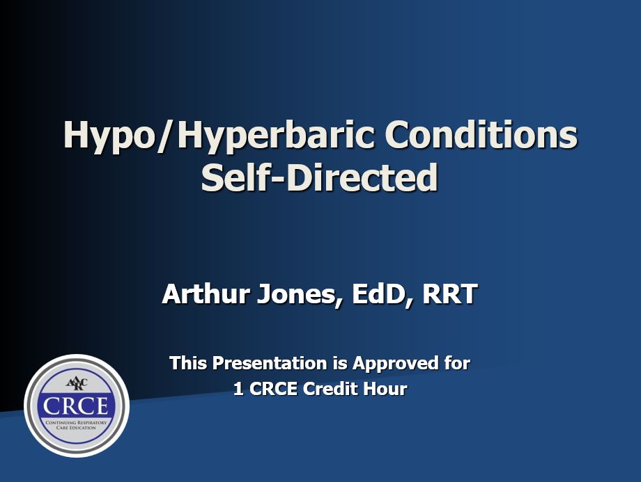 Title Page AARC HYPO SD