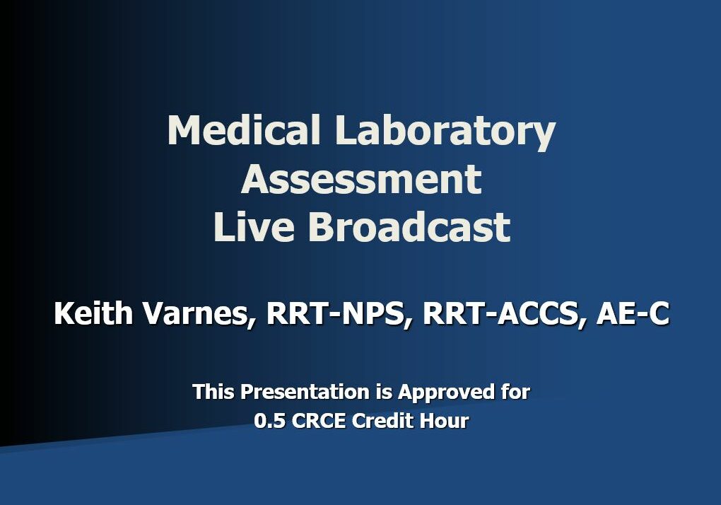 Medical Lab Live Broadcast KV