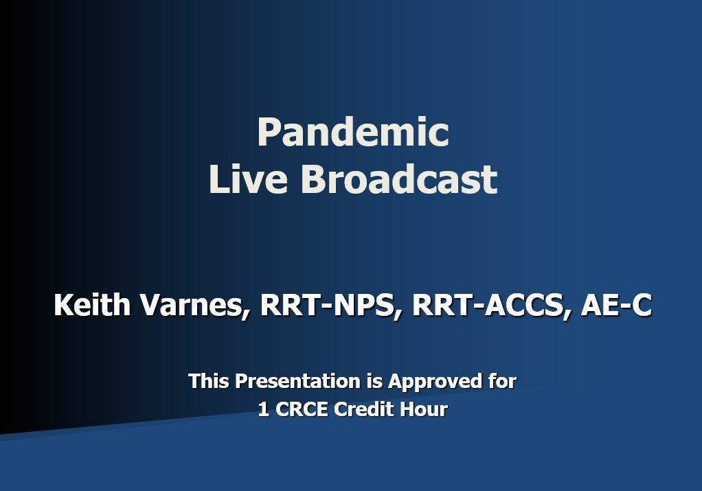 Pandemic Live Broadcast