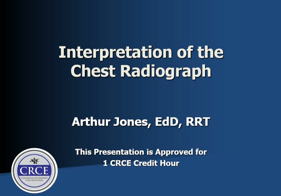 Title Page AARC CXR